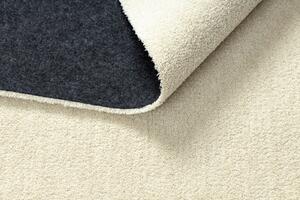 Moderný prateľný koberec LATIO 71351056 krémový