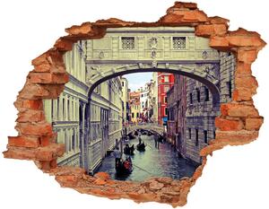 Diera 3D v stene nálepka Venice italy nd-c-70942066