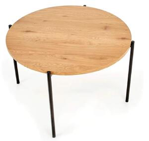 Okrúhly jedálenský stôl Morgan 120 - zlatý dub