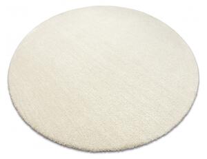 Moderný okrúhly koberec LATIO 71351056, prateľný, krémový