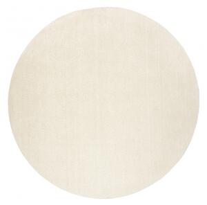 Moderný okrúhly koberec LATIO 71351056, prateľný, krémový