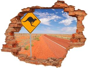 Nálepka fototapeta 3D na stenu Cesty v austrálii