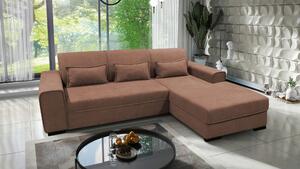 ROHOVÁ SEDAČKA, textil, staroružová MID.YOU - Sedačky, Online Only
