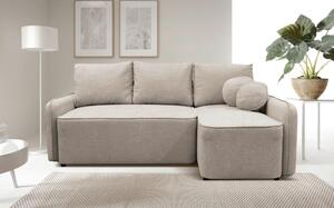ROHOVÁ SEDAČKA, textil, taupe MID.YOU - Sedačky, Online Only