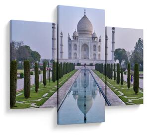 Obraz - Taj Mahal za východu slnka (90x60 cm)