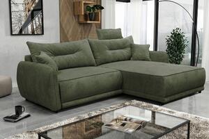 ROHOVÁ SEDAČKA, textil, zelená MID.YOU - Sedačky, Online Only
