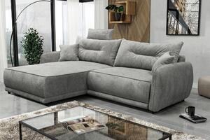 ROHOVÁ SEDAČKA, textil, sivá MID.YOU - Sedačky, Online Only