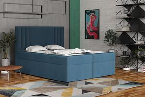Americká posteľ 160x200 CARA - modrá 5
