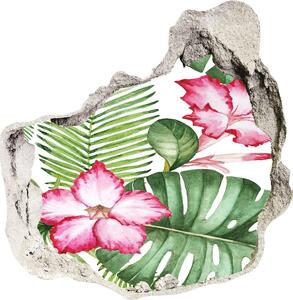 Fototapeta diera na stenu Tropické kvety nd-p-91379630