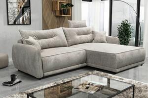ROHOVÁ SEDAČKA, textil, sivohnedá MID.YOU - Sedačky, Online Only