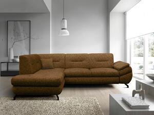 ROHOVÁ SEDAČKA, textil, hnedá MID.YOU - Sedačky, Online Only