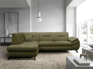ROHOVÁ SEDAČKA, textil, zelená MID.YOU - Sedačky, Online Only