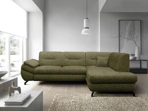 ROHOVÁ SEDAČKA, textil, zelená MID.YOU - Sedačky, Online Only