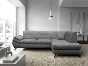 ROHOVÁ SEDAČKA, textil, sivá MID.YOU - Sedačky, Online Only
