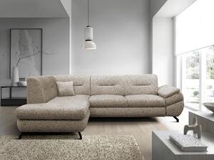 ROHOVÁ SEDAČKA, textil, svetlohnedá MID.YOU - Sedačky, Online Only