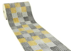 Behúň Luna 503568/89935 - patchwork horčica