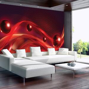 Fototapeta - Červená stena (152,5x104 cm)