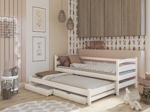 Detská posteľ 90 x 200 cm Tiana (s roštom a úl. priestorom) (biela). Vlastná spoľahlivá doprava až k Vám domov. 1013113