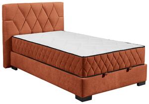 AMERICKÁ POSTEĽ, 120/200 cm, koňaková MID.YOU - Online Only spálne, Online Only