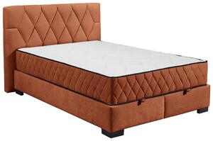 AMERICKÁ POSTEĽ, 140/200 cm, koňaková MID.YOU - Online Only spálne, Online Only