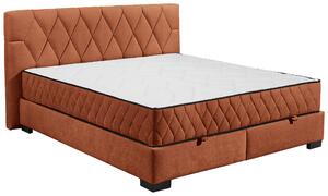 AMERICKÁ POSTEĽ, 180/200 cm, koňaková MID.YOU - Online Only spálne, Online Only