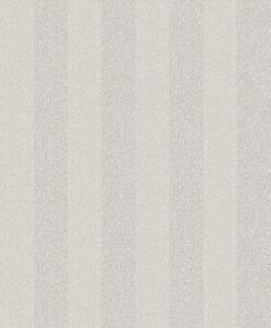 Sivá vliesová tapeta, imitácia tvídovej pruhovanej látky, ILA606, Aquila, Khroma by Masureel