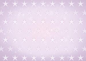 Fototapeta - Hviezdy na ružovom pozadí (152,5x104 cm)