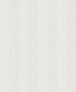 Biela vliesová tapeta, imitácia tvídovej pruhovanej látky, ILA602, Aquila, Khroma by Masureel