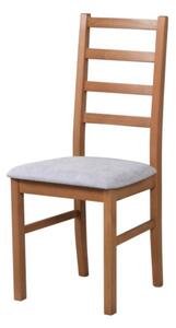 Jedálenská stolička NILA 8 dub stirling/sivá