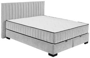 AMERICKÁ POSTEĽ, 160/200 cm, svetlosivá MID.YOU - Online Only spálne, Online Only