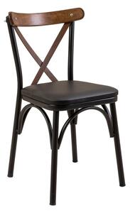 Čierna jedálenská stolička Oliver Sandalyer – Kalune Design