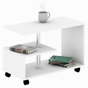 Hanah Home Konferenčný stolík Karanfil 80 cm biely