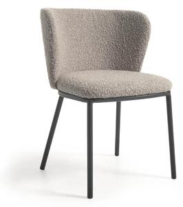 Sivá jedálenská stolička Ciselia – Kave Home