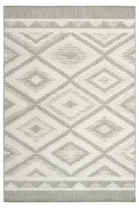 Šnúrkový koberec Berg 28364/34 Aztec Romby - sivý / krém