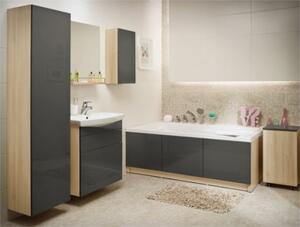 Cersanit Smart, akrylátová vaňa pravá 160x80cm + nožičky, biela, S301-118