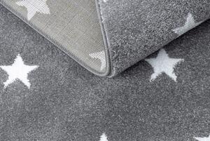 Dywany Łuszczów Detský kusový koberec Petit Cloud stars grey - 160x220 cm