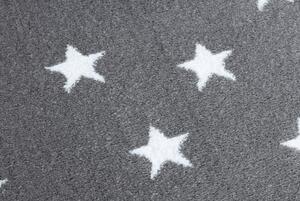 Dywany Łuszczów Detský kusový koberec Petit Cloud stars grey - 120x170 cm