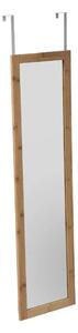 Závesné bambusové zrkadlo na dvere DOOR 30x110 cm