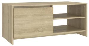 Konferenčný stolík dub sonoma 102x50x45 cm spracované drevo