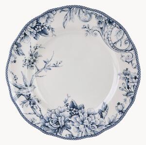 Porcelánové plytké taniere Kensington, 6 ks