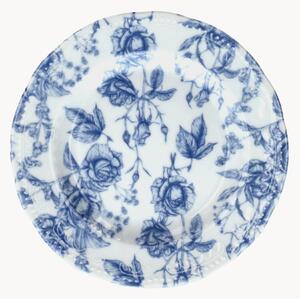 Porcelánové dezertné taniere Vienna Blue Roses, 6 ks