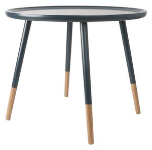 Odkladací stolček Graceful XL – tmavo modrý Ø 60 × 48 cm