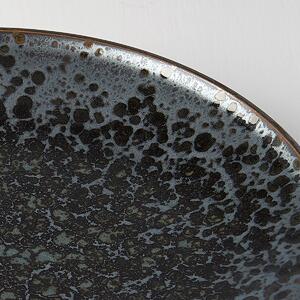 MADE IN JAPAN Veľký plytký tanier Black Pearl 29 cm