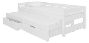 Detská posteľ FRAGA, 200x90, biela