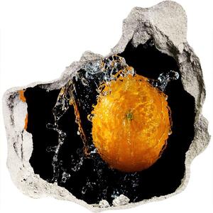 Samolepiaca diera na stenu nálepka Pomaranče a vodu
