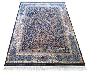 Koberec Exkluzívny Qum Silk 11 modrý