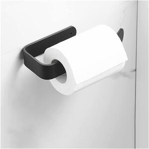 ViaDomo Via Domo - Držiak na toaletný papier Cielo - čierna - 15,5x3x8,5 cm