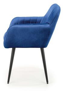 Halmar Jedálenská stolička K429, tmavo modrá