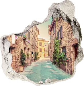 Diera 3D fototapety nálepka Talianskej ulice nd-p-101884635