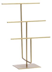 Stojanček na šperky Matt Brass 23 cm